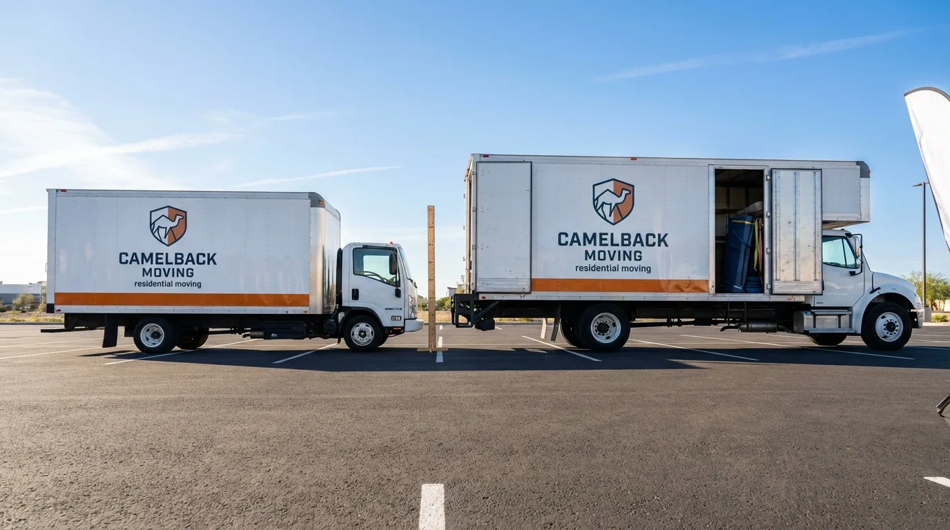 Moving truck size capacity guide in Sartell